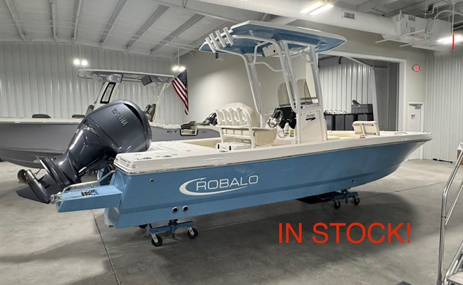 2027 Robalo 226 Cayman Atlas Blue 